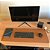 Mouse Pad 80x30 Desk KingPag em Couro - Caramelo - Imagem 2