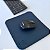 Mouse Pad em Couro Ecológico - 20x20cm - Azul Marinho - Imagem 2