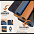 Mouse Pad em Couro Ecológico - 20x20cm - Azul Marinho - Imagem 3