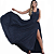 Vestido de Festa Longo em lurex com fenda, fluído e rodado - Imagem 17
