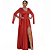 Vestido Madrinha Manga Capa em Lurex com Fenda - Imagem 2