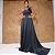 Vestido Festa Longo Acetinado com Fenda - Imagem 6