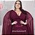 Vestido Plus Size Festa Longo com Manga Capa em Tule Ilusion - Imagem 10