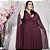 Vestido Plus Size Festa Longo com Manga Capa em Tule Ilusion - Imagem 8
