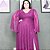Vestidos Plus Size para Festa Longo Manga Capa em Lurex - Imagem 11