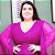 Vestido para madrinha plus size longo com brilho - Imagem 7