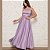 Vestido Marsala Longo Madrinha Acetinado com Alcinha - Imagem 3