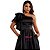 vestido de festa preto com bolso vestido preto longo - Imagem 3