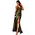 Vestido verde oliva madrinha sereia tubinho Longo - Imagem 3