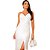 Vestido branco longo vestido reveillon - Imagem 3