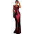 Vestido Marsala Tubinho Longo e Vestido Sereia Marsala - Imagem 4