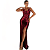 Vestido Marsala Tubinho Longo e Vestido Sereia Marsala - Imagem 1