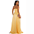 Vestido Amarelo Pastel Longo e Vestido Madrinha Amarelo Pastel Longo - Imagem 2