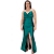 Vestido Verde Esmeralda Tubinho e Vestido Sereia Esmeralda - Imagem 6