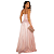 Vestido Rose Longo e Vestido Rose Madrinha Longo - Imagem 2
