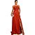 Vestido Terracota Madrinha e Vestido Longo Tomara que Caia - Imagem 1
