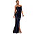 Vestido Azul Marinho Tubinho e Vestido Sereia Marinho Tomara que Caia - Imagem 4