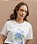 T-shirt Hortências 100% algodão - Imagem 2
