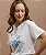 T-shirt Hortências 100% algodão - Imagem 5