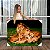 Quadro Decorativo Canvas Animais Selvagens Leão e Familia na Grama Horizontal - Imagem 1