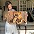 Quadro Decorativo Canvas Animais Selvagens Amor de Leão Pai e Filho Horizontal - Imagem 6