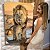 Quadro Decorativo Canvas Animais Selvagens Amor de Leão Pai e Filho no Rio Vertical - Imagem 6