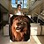 Quadro Decorativo Canvas Animais Selvagens Leão Feroz Colorido Vertical - Imagem 7
