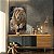 Quadro Decorativo Canvas Animal Selvagem Leão Sentado Vertical - Imagem 2