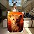 Quadro Decorativo Canvas Animal Selvagem Leão Filhote ao Entardecer Vertical - Imagem 7