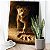 Quadro Decorativo Canvas Leão Filhote com Pegadas do Leão Pai Vertical - Imagem 4