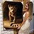 Quadro Decorativo Canvas Leão Filhote com Pegadas do Leão Pai Vertical - Imagem 6
