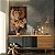 Quadro Decorativo Canvas Animais Selvagens Amor de Casal Leão e Leoa Vertical - Imagem 4