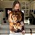 Quadro Decorativo Canvas Animais Selvagens Amor de Casal Leão e Leoa Vertical - Imagem 5