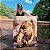 Quadro Decorativo Canvas Animais Selvagens Amor de Leão Pai e Filho Vertical - Imagem 1
