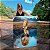 Quadro Decorativo Canvas Animais Selvagens Leão Filho com Reflexo do Pai Vertical - Imagem 2