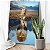 Quadro Decorativo Canvas Animais Selvagens Leão Filho com Reflexo do Pai Vertical - Imagem 4