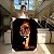 Quadro Decorativo Canvas Animal Selvagem Tigre Caminhando Fundo Preto Vertical - Imagem 7