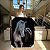 Quadro Decorativo Canvas Animal Cavalo Morrom Crina Preta Fundo Preto Vertical - Imagem 7