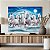 Quadro Decorativo Canvas Animais Manadas de Cavalos Branco Horizontal - Imagem 5