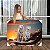 Quadro Decorativo Canvas Animais Selvagens Casal Tigres Bancos Horizontal - Imagem 1
