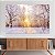 Quadros Decorativos Canvas  Floresta Nevada Pôr do Sol Horizontal - Imagem 2