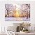 Quadros Decorativos Canvas  Floresta Nevada Pôr do Sol Horizontal - Imagem 4