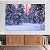 Quadro Decorativo Canvas Floresta com Pinheiros Nevados Horizontal - Imagem 2