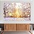 Quadro Decorativo Canvas Amanhecer Floresta de Pinheiro Neve de Inverno - Imagem 2