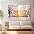Quadro Decorativo Canvas Amanhecer Floresta de Pinheiro Neve de Inverno - Imagem 3