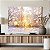 Quadro Decorativo Canvas Amanhecer Floresta de Pinheiro Neve de Inverno - Imagem 5