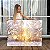 Quadro Decorativo Canvas Amanhecer Floresta de Pinheiro Neve de Inverno - Imagem 1