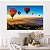 Quadro Decorativo Canvas Voo de Balões Coloridos Sobre as Montanhas Horizontal - Imagem 2