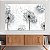 Quadro Decorativo Canvas Dente De Leão Voando Preto e Branco Horizontal - Imagem 4