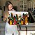 Quadro Decorativo Canvas Penas Coloridas Grandes Horizontal - Imagem 6